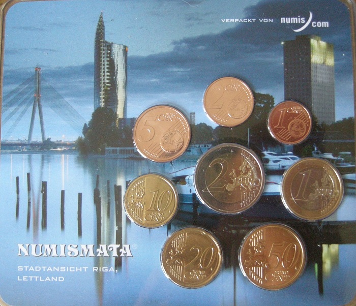 (afbeelding voor) Letland BU set 2014 Numismata